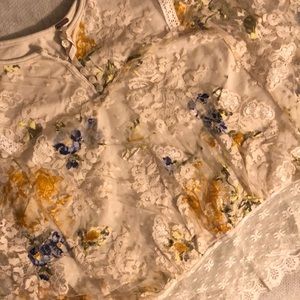 Free people lace shirt